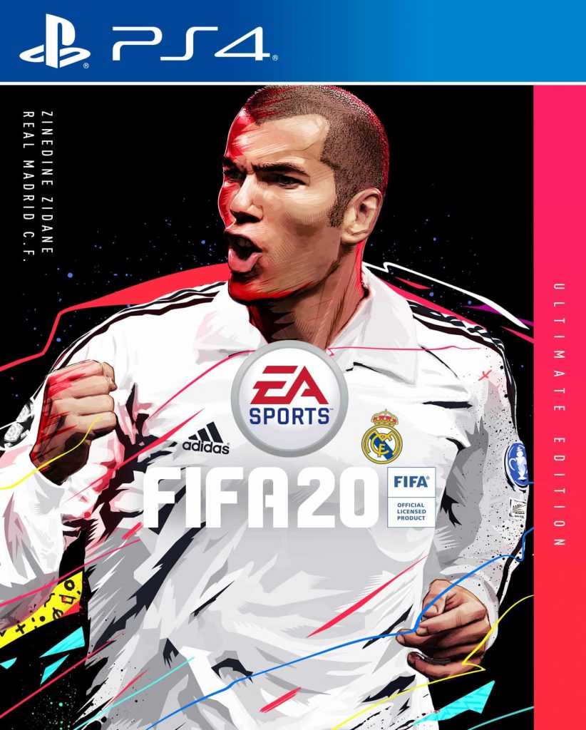 کاور نسخه Ultimate Edition بازی FIFA 20