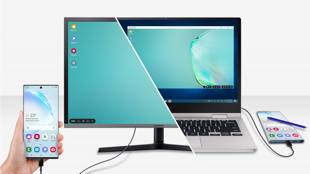قابلیت DeX برای اتصال گوشی با کامپیوترهای مک و ویندوزی