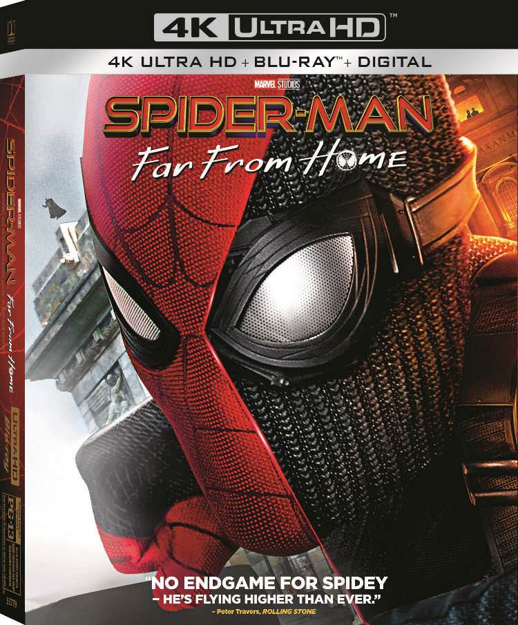 تاریخ انتشار نسخه بلوری فیلم Spider-Man: Far From Home