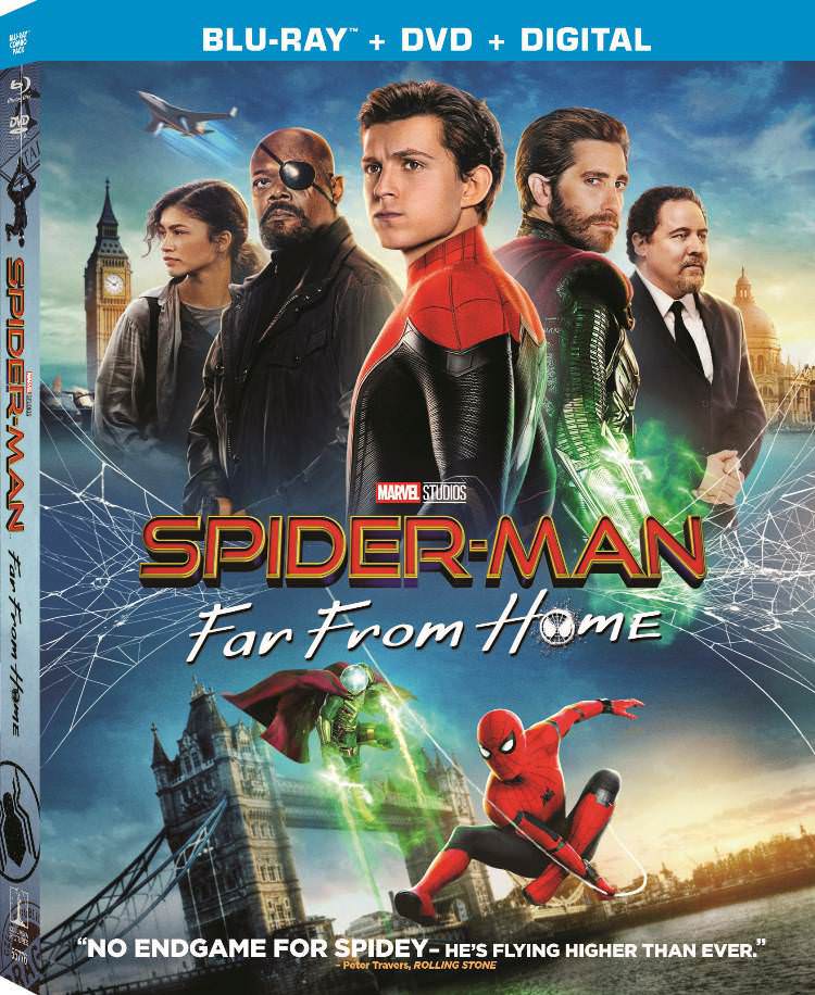تاریخ انتشار نسخه بلوری فیلم Spider-Man: Far From Home