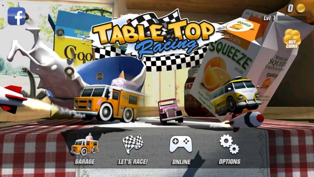 بازی Table Top Racing - ماشین بازی رو میزی اندروید