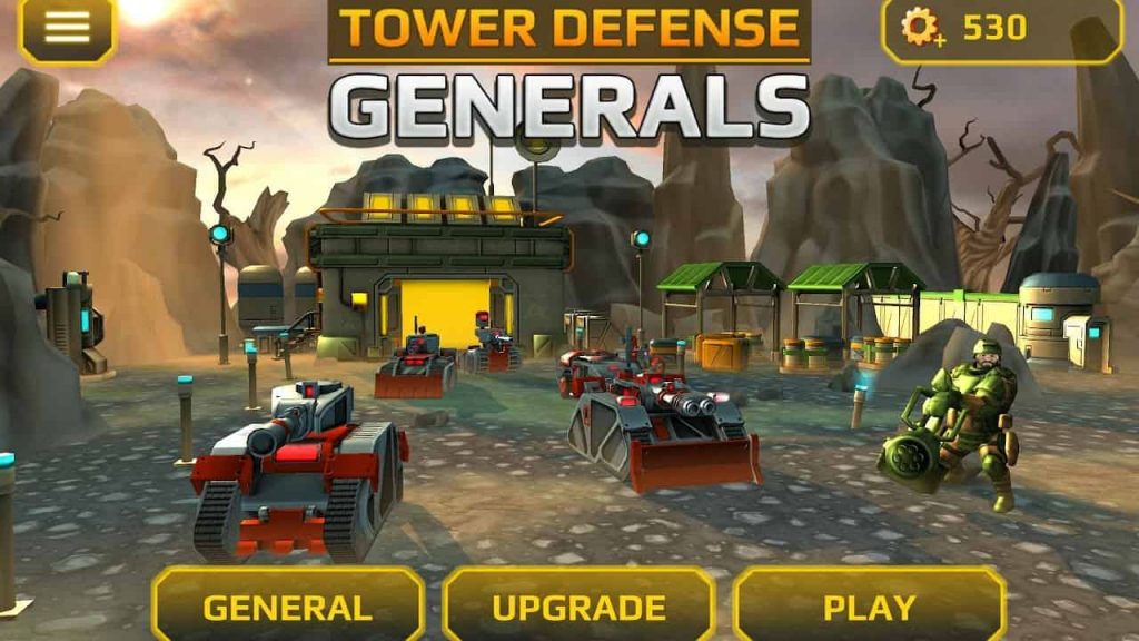 بازی جنرال - Tower Defense Generals اندروید