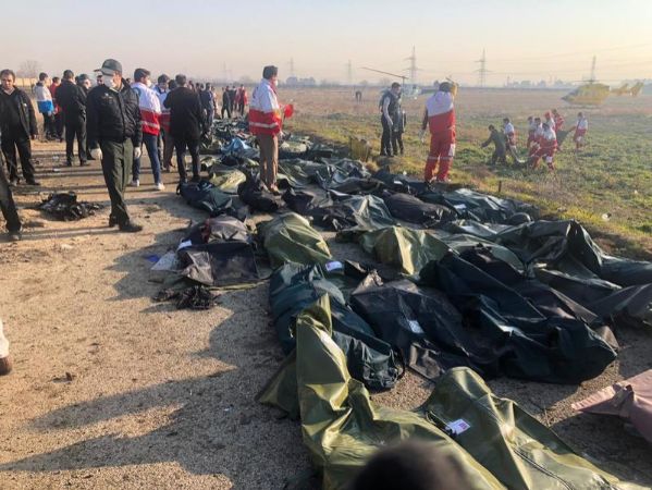 اجساد جان باختگان سانحه هوایی ایران اوکراین