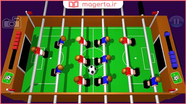 بازی فوتبال Table Football, Soccer 3D