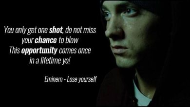 متن و ترجمه آهنگ Lose Yourself از Eminem