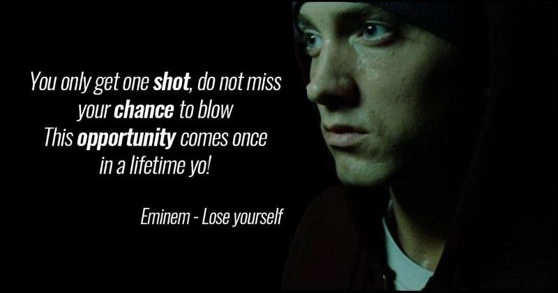 متن و ترجمه آهنگ Lose Yourself از Eminem ماگرتا