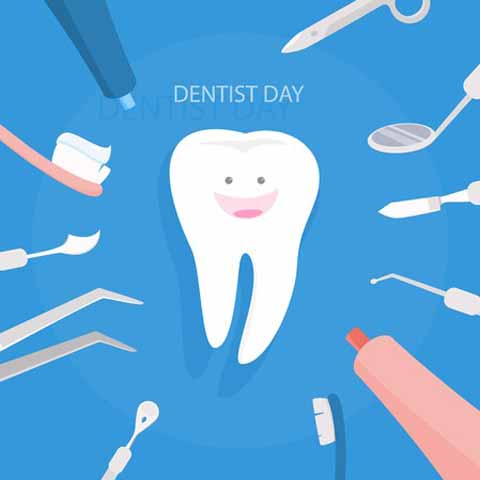 عکس پروفایل تبریک روز دندانپزشکی به انگلیسی