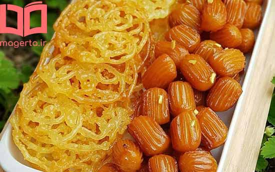 دستور پخت زولبیا بامیه رمضان ۹۹