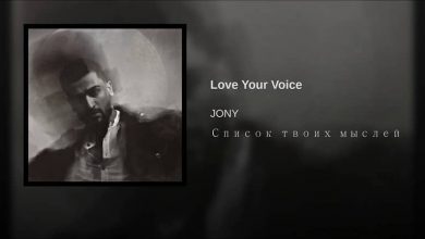 متن و ترجمه آهنگ Love Your Voice از JONY