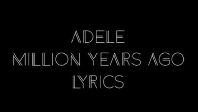 متن و ترجمه آهنگ Million Years Ago از Adele