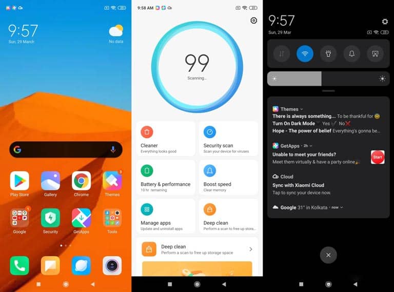 بررسی گوشی Redmi Note 9S از نظر رابط کاربری و امنیت