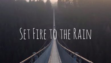متن و ترجمه آهنگ Set Fire to the Rain از Adele