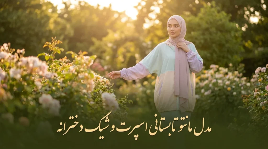 مدل مانتو تابستانی اسپرت و شیک دخترانه