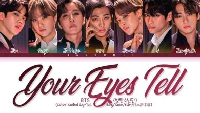 متن و ترجمه آهنگ Your eyes tell از بی تی اس ، گروه BTS