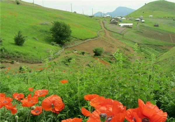 طبیعت زیبای روستای مجره