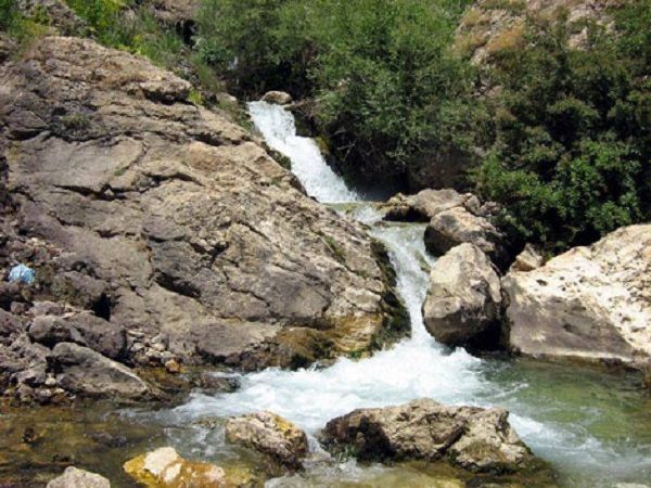 رودخانه فنا رود در روستای خوجین