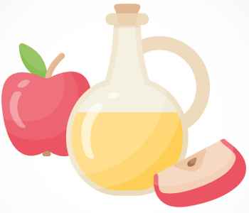 درمان خانگی ترش کردن معده با سرکه سیب