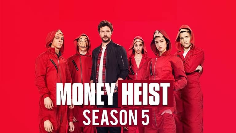 فصل پنجم و پایانی سریال Money Heist