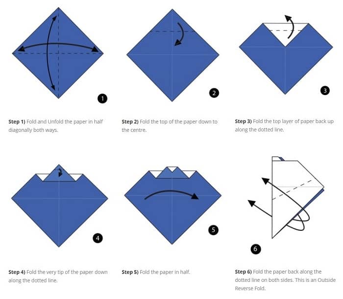 آموزش تصویری ساخت یک اوریگامی قایق حرفه ای