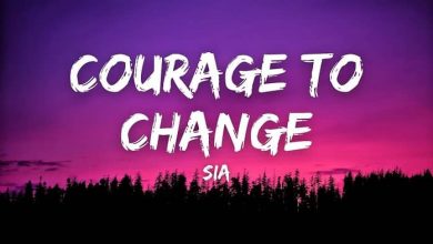 متن و ترجمه آهنگ Courage to Change از Sia