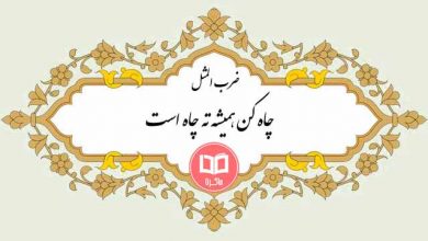 ضرب المثل چاه کن همیشه ته چاه است