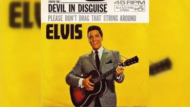 متن و ترجمه آهنگ You look like an angel ، Devil In Disguise از Elvis Presley