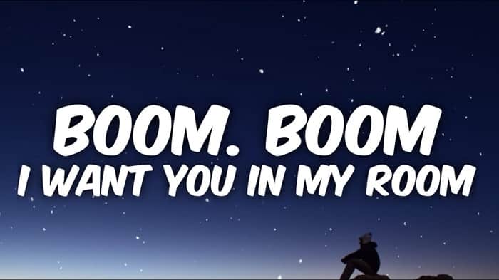lyrics to boom boom boom boom