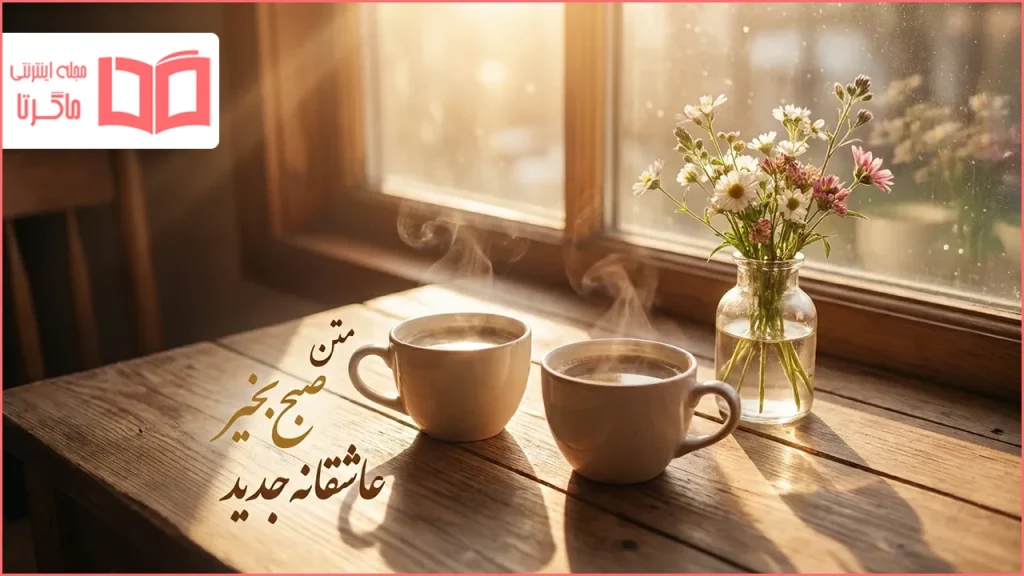 متن صبح بخیر عاشقانه جدید