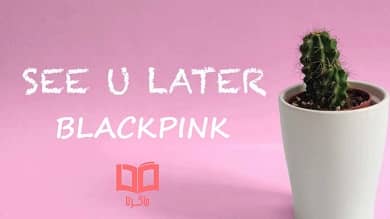 متن و ترجمه آهنگ See You Later از بلک پینک