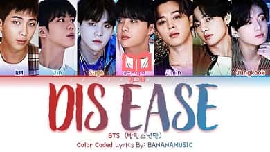 متن و ترجمه آهنگ Dis-ease از BTS