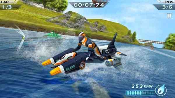 بازی مسابقه ماشین  Powerboat Racing 3D