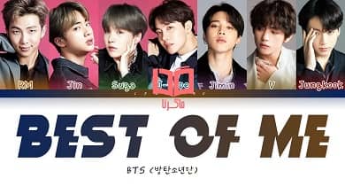 متن و ترجمه آهنگ Best of Me از BTS