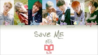 متن ترجمه آهنگ Save me از BTS