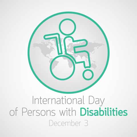 عکس پروفایل تبریک روز جهانی معلولین به انگلیسی