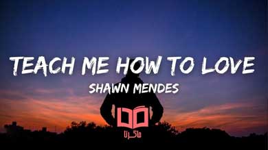 متن و ترجمه آهنگ Teach Me How To Love از Shawn Mendes