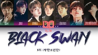 متن و ترجمه آهنگ Black Swan از BTS