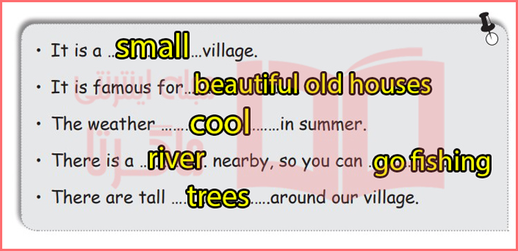 حل تمرین صفحه 39 درس 6 کتاب کار زبان انگلیسی هشتم