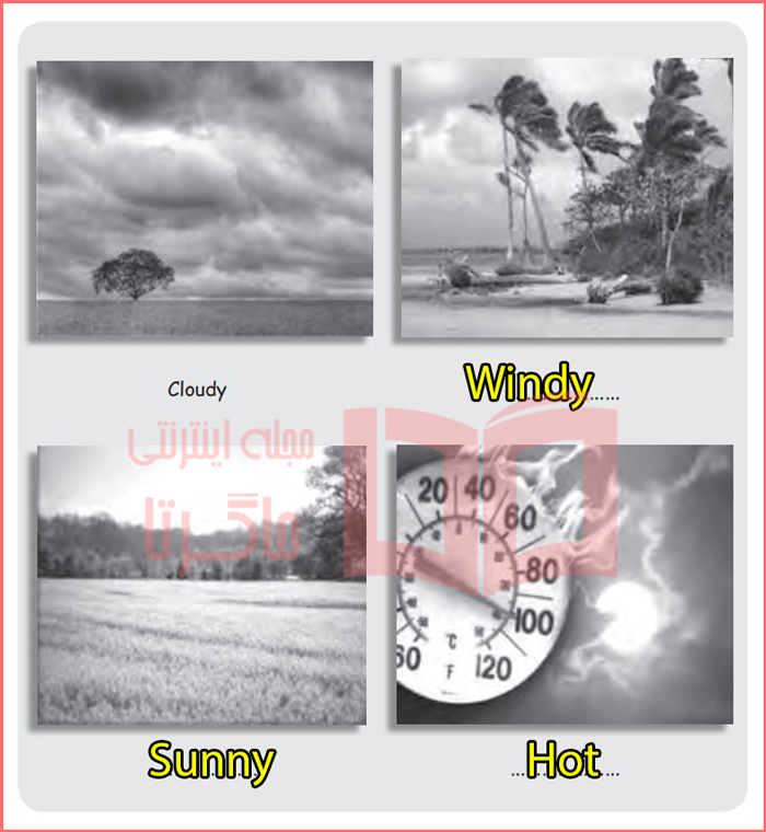 جواب تمرین صفحه 36 و 37 درس 6 کتاب کار زبان انگلیسی هشتم