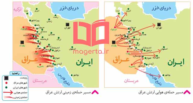 فعالیت درس ۲۲ مطالعات اجتماعی ششم