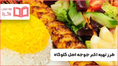 طرز تهیه اکبر جوجه اصل گلوگاه