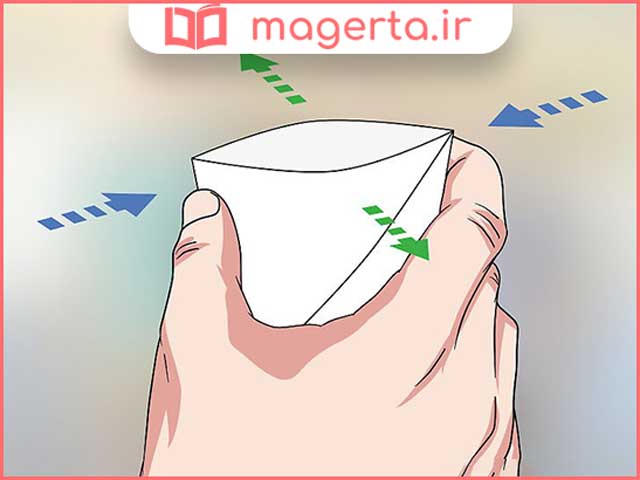 نحوه ساخت لیوان کاغذی یکبار مصرف ساده