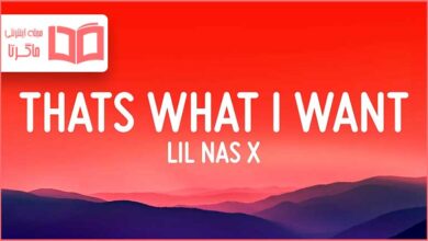 متن و ترجمه آهنگ THATS WHAT I WANT از Lil Nas X
