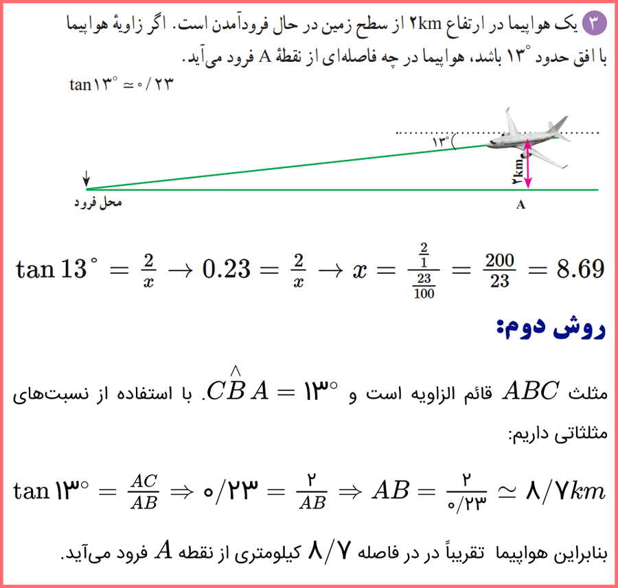 حل تمرین صفحه 35 کتاب ریاضی پایه دهم رشته ریاضی و تجربی