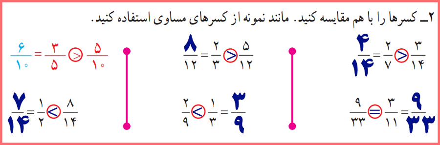 حل تمرینات صفحه 37 ریاضی چهارم دبستان