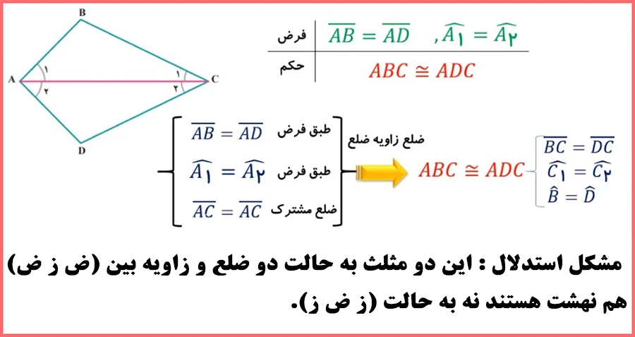 پاسخ فعالیت های صفحه 39 ریاضی نهم فصل 3