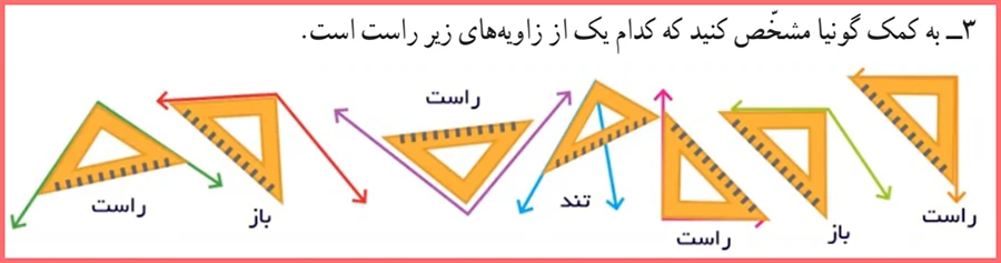 جواب سوال ۳ فعالیت صفحه ۷۸ ریاضی چهارم
