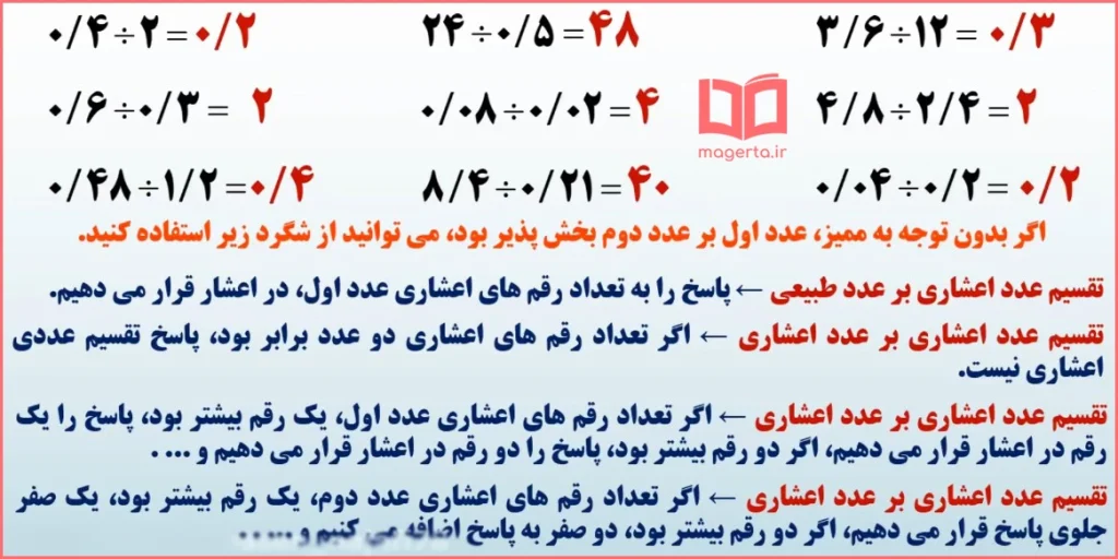 جواب سوال ۵ تمرین صفحه ۵۹ ریاضی ششم