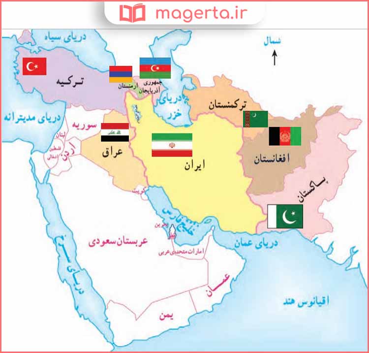 جواب فعالیت های درس ۱۱ مطالعات پنجم ابتدایی