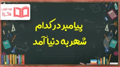 پیامبر در کدام شهر به دنیا آمد مطالعات اجتماعی هشتم