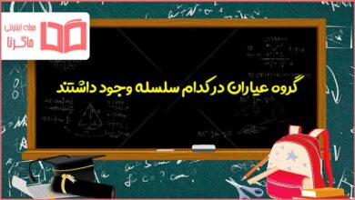 گروه عیاران در کدام سلسله وجود داشتند مطالعات هشتم